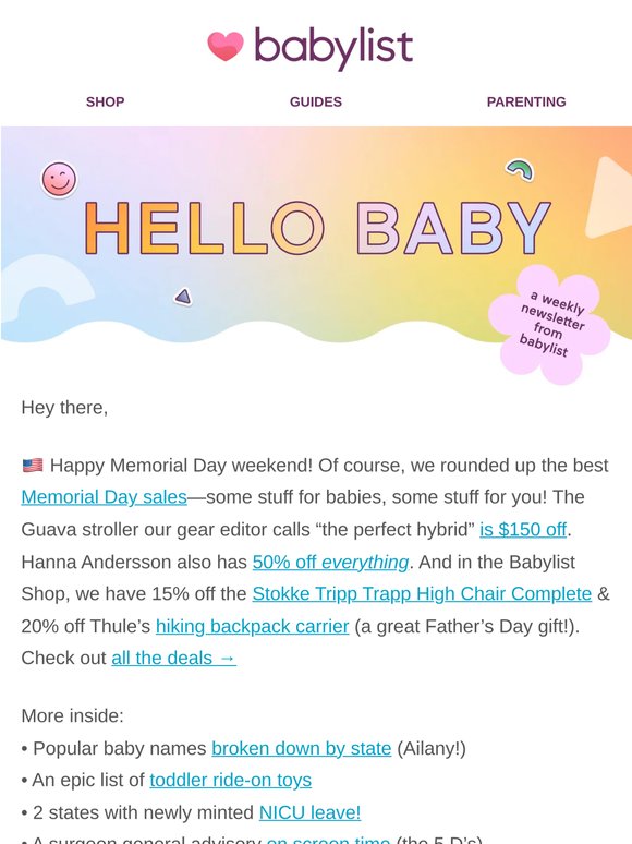 Epic ride-on toys for toddlers + a new sunscreen ingredient?