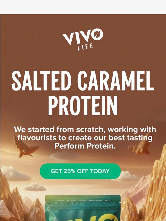 New: Salted Caramel Perform (25% off) 🍯