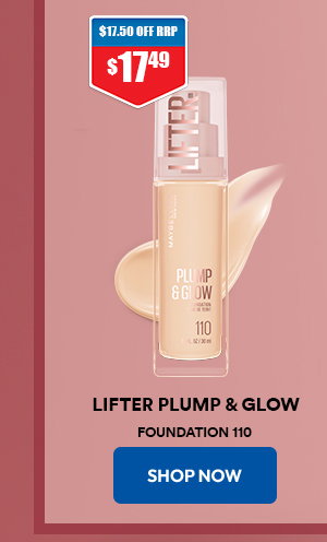 Maybelline Lifter Plump & Glow Foundation 110