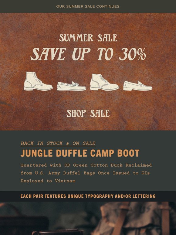 Save up to 30% Storewide