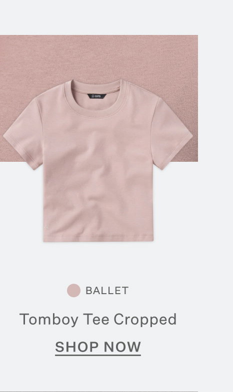 Tomboy Tee Cropped