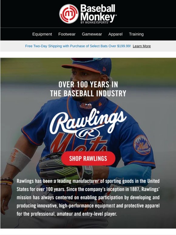 💥 Rawlings Gear Built for Big-League Moments