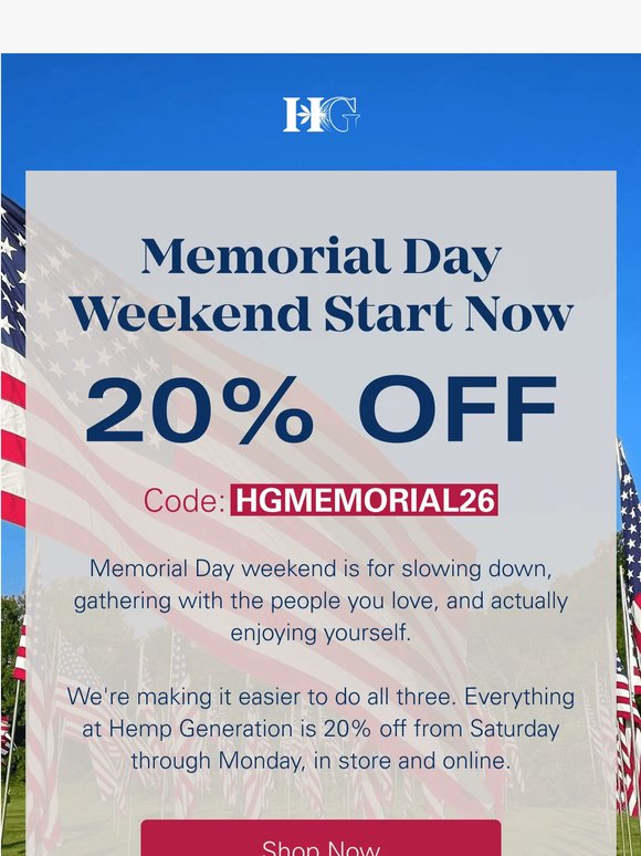 Happy Memorial Day Weekend 🇺🇸