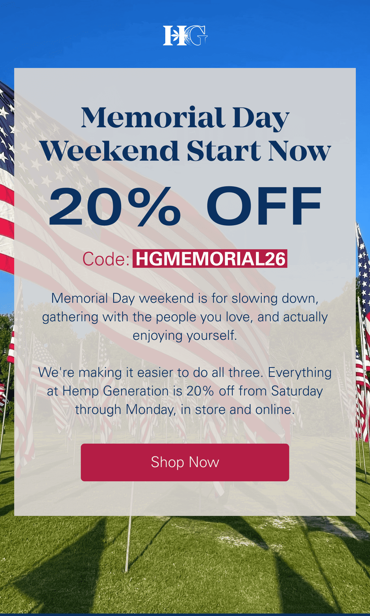 Happy Memorial Day Weekend