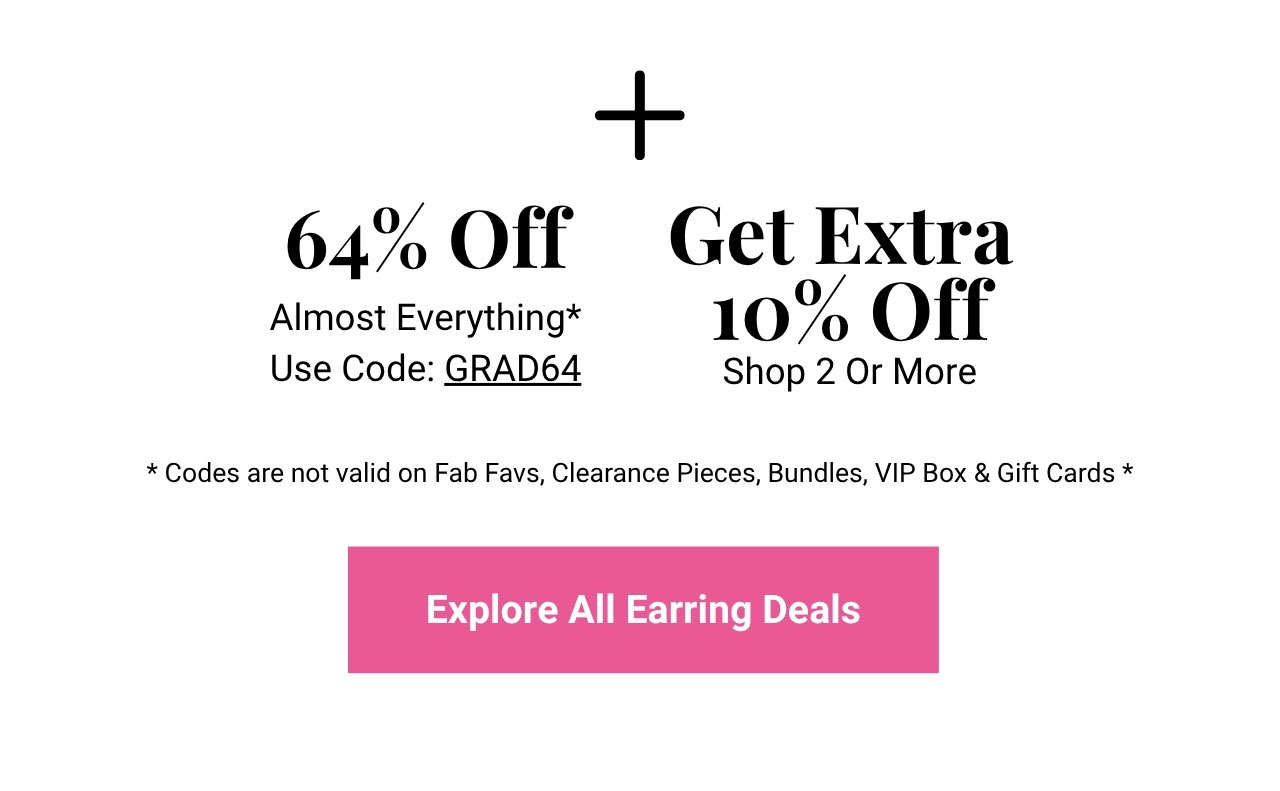 Shop Earring Deals