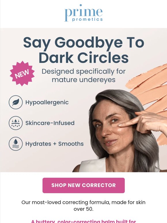 Women are saying goodbye to dark circles.