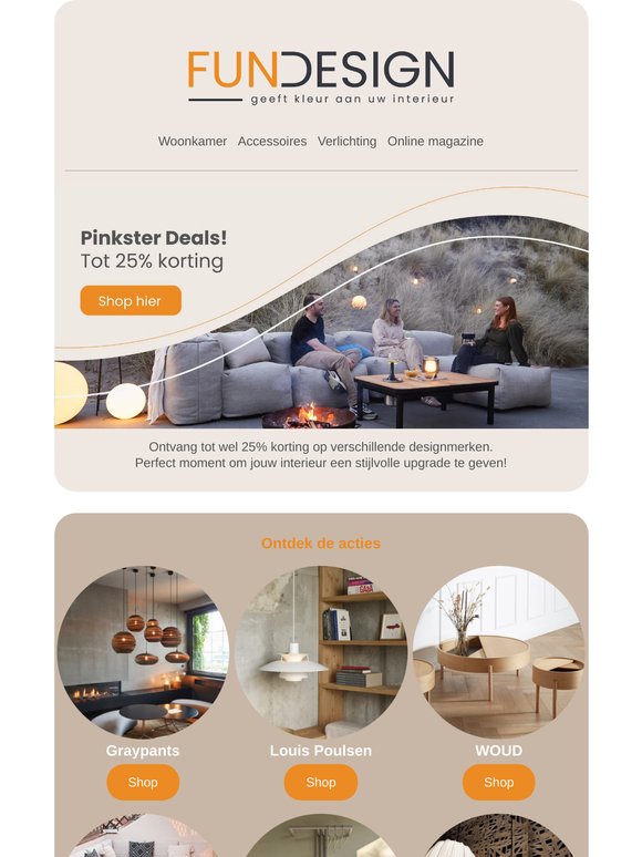 De Pinkster Deals zijn begonnen! 🧡