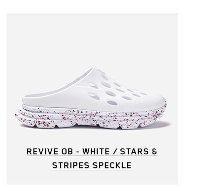 Revive OB - White / Stars & Stripes Speckle