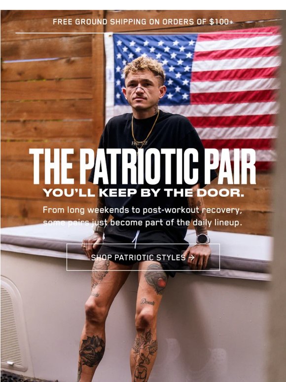 The Patriotic Pair You’ll Keep By The Door