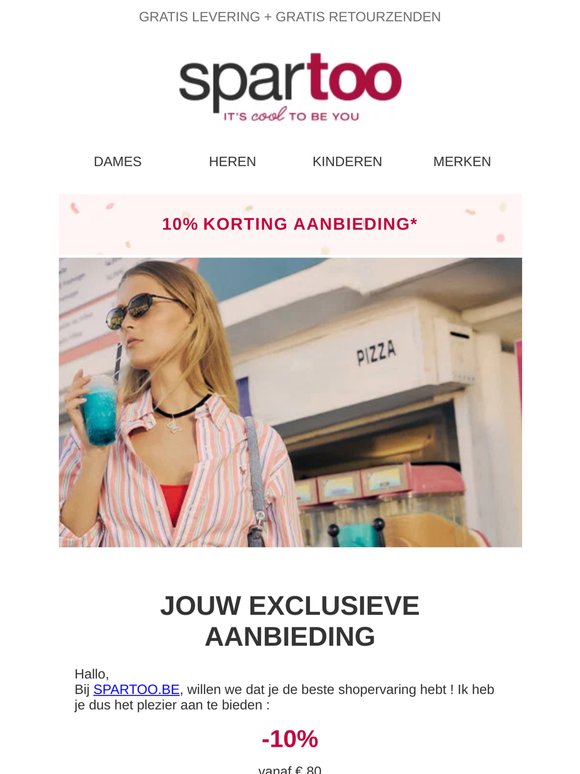 10% korting, meteen, nu.. Wat dacht je ervan?