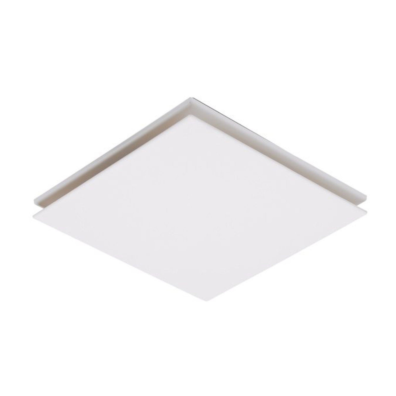 Martec White Flow Square Low Profile DIY Exhaust Fan - Small