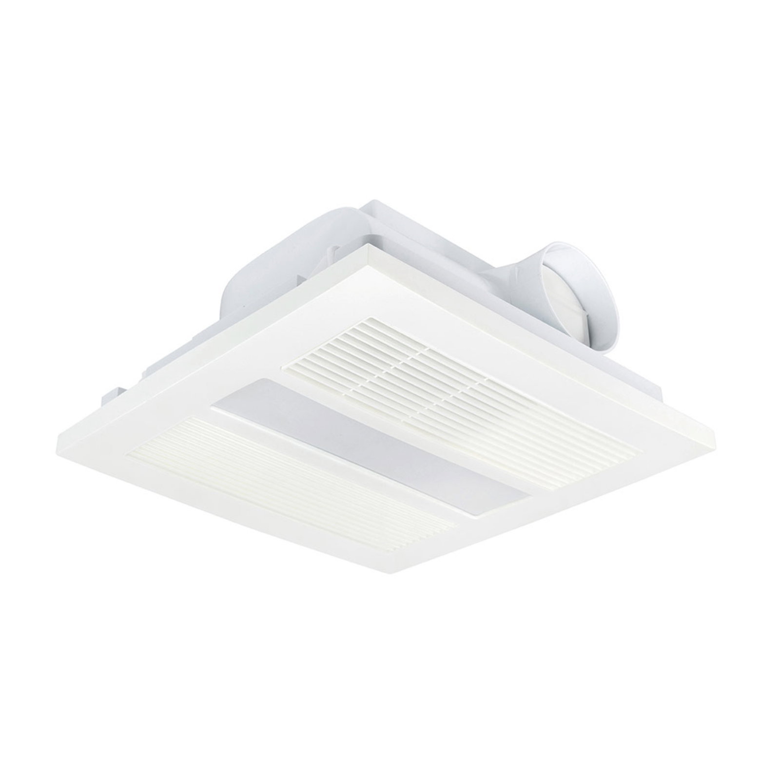 Brilliant Solace 4 in 1 Bathroom Heat, Cool, Exhaust Fan and LED Light - White