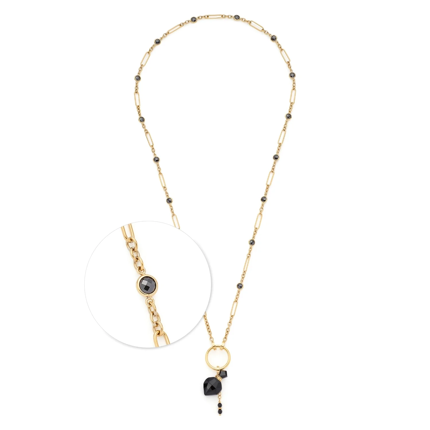 Image of Halskette DELICA 80 cm gold Clip & Mix