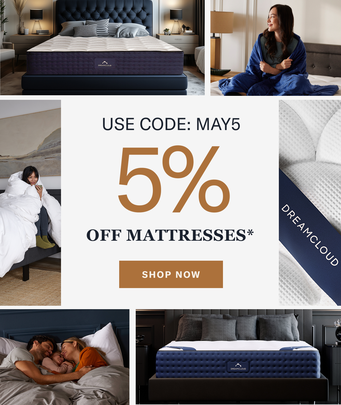 5% off mattresses