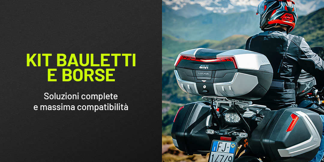 BRIXIAMOTO.COM - Kit Bauletti e Borse