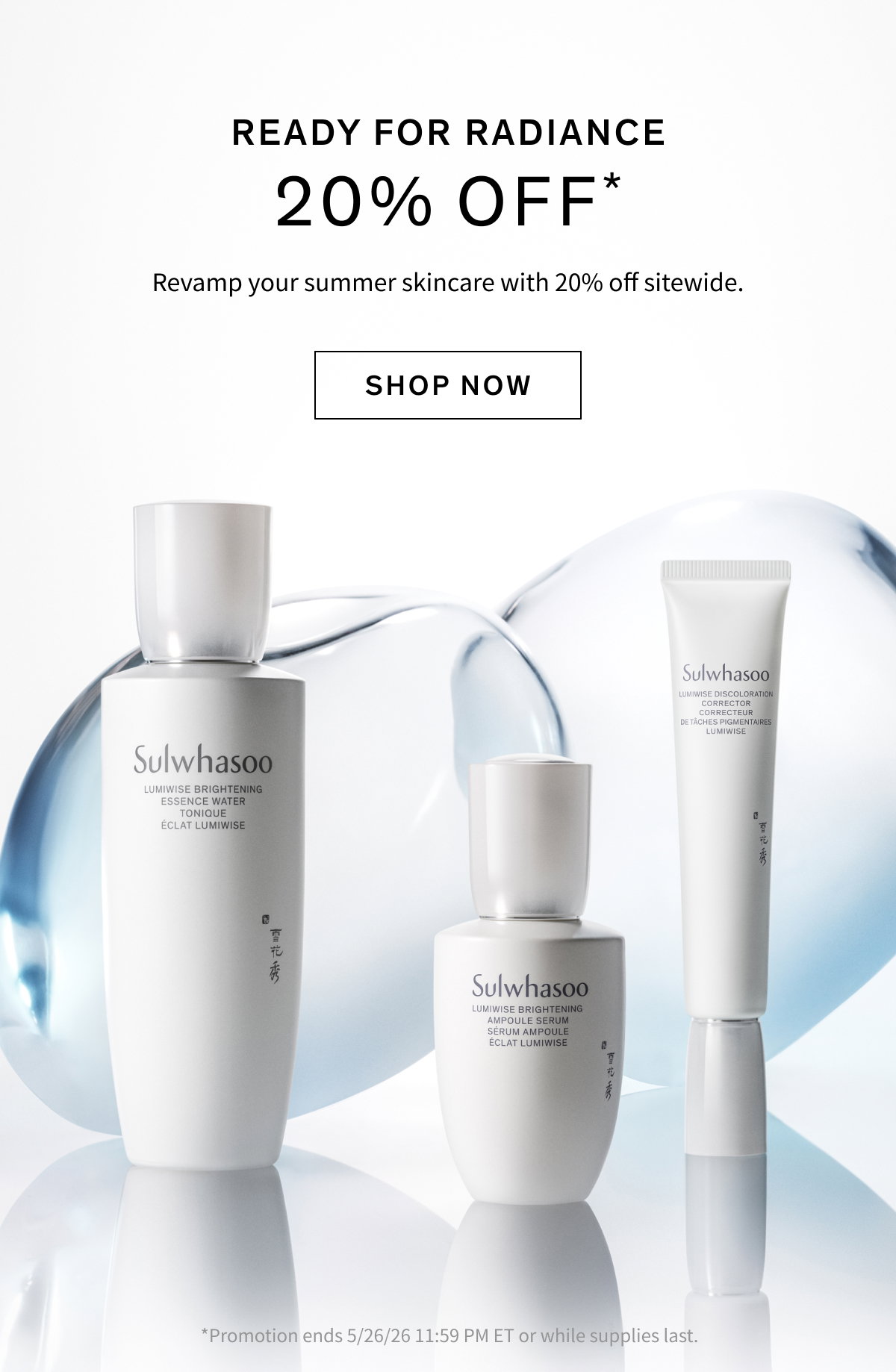 Enjoy 20% Off Sitewide