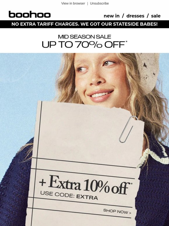 UP TO 70% OFF ⚡