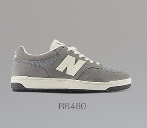 Men's BB480 Sneakers in Slate Grey