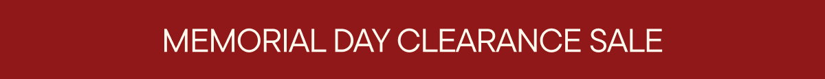 Memorial Day Weekend Sale