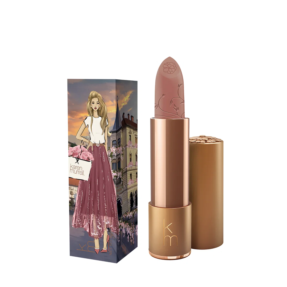 Image of Karen Murrell - Lipstick 0.14 oz. 38 Nicely Nude