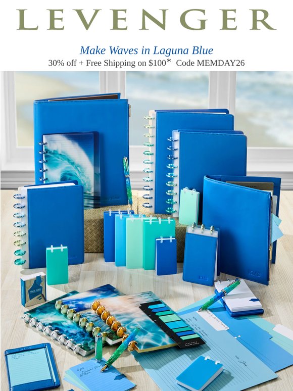 Make A Splash with Your Notes + 30% off.