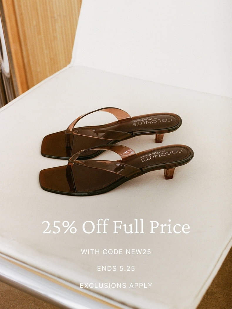 25% Off Full Price With Code NEW25