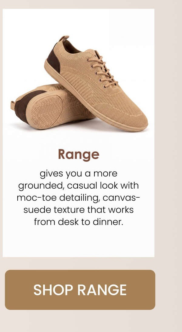 gives you a more grounded, casual look with moc-toe detailing, canvas-suede texture that works from desk to dinner.