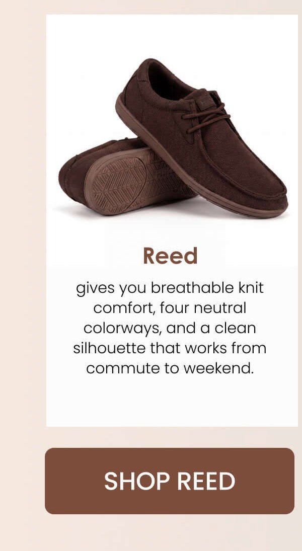 gives you breathable knit comfort, four neutral colorways, and a clean silhouette that works from commute to weekend.