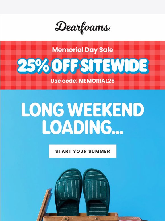 Long weekend plans start here.