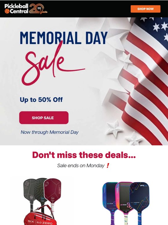 🇺🇸 Sale Ends Monday!