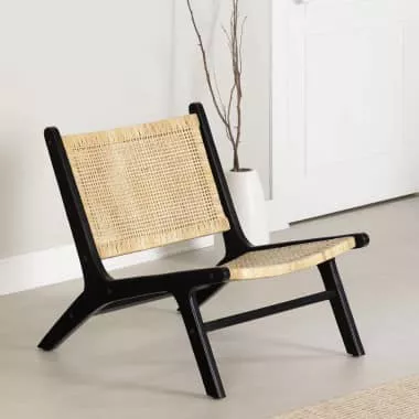 Fauteuil lounge en rotin Balka