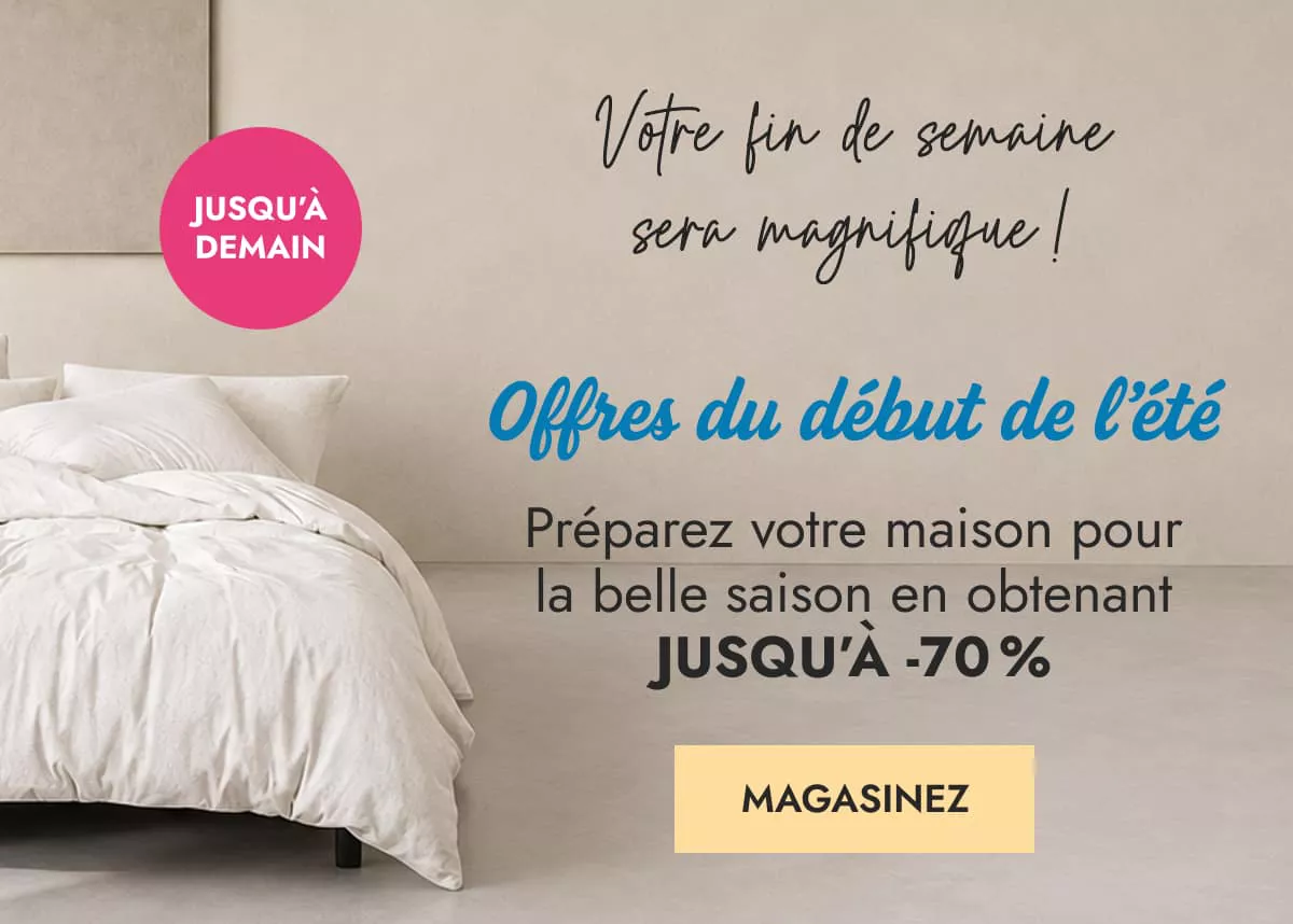 Offres du début de l'été