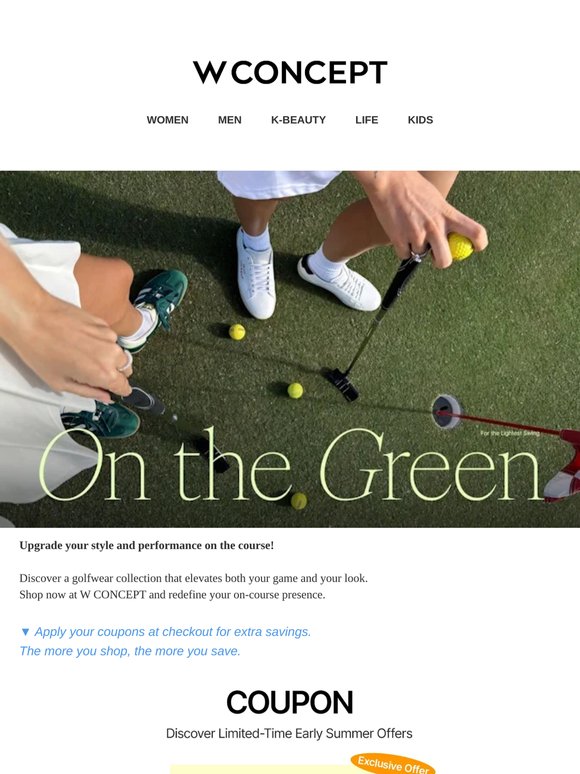 On the Green ⛳: Your Best Swing Starts with Style