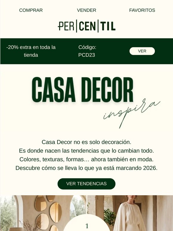 Casa Decor ya está marcando lo que vas a llevar 😍