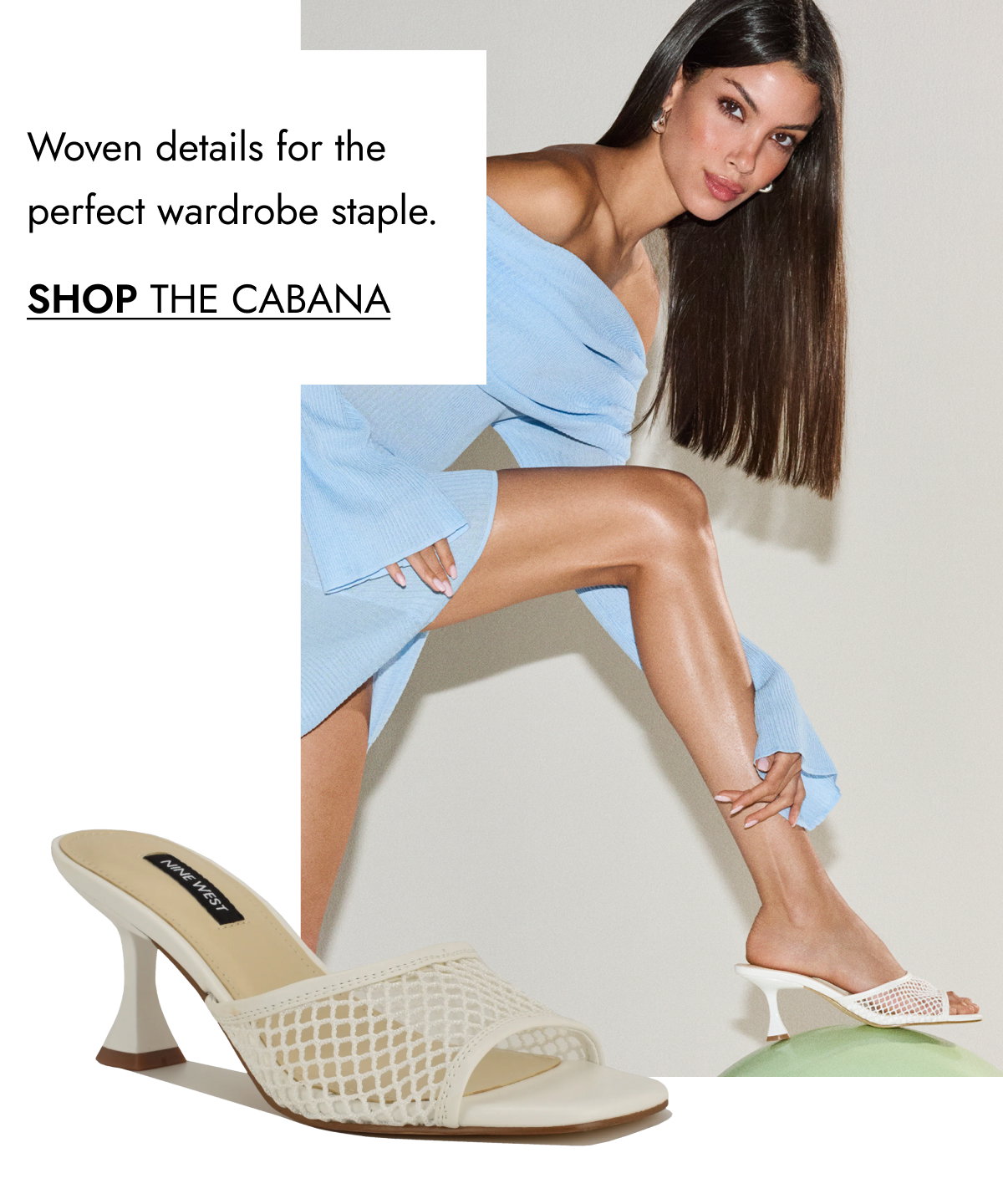Woven details for the perfect wardrobe staple. SHOP THE CABANA