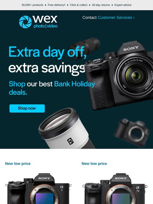 Extra day off, extra savings across top gear 📸💰