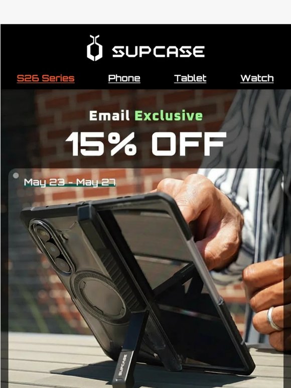 🛡️ Email Exclusive: 15% OFF Sitewide