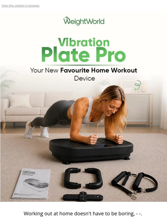 🎉Introducing the Vibration Plate Pro: Your Fitness Upgrade
