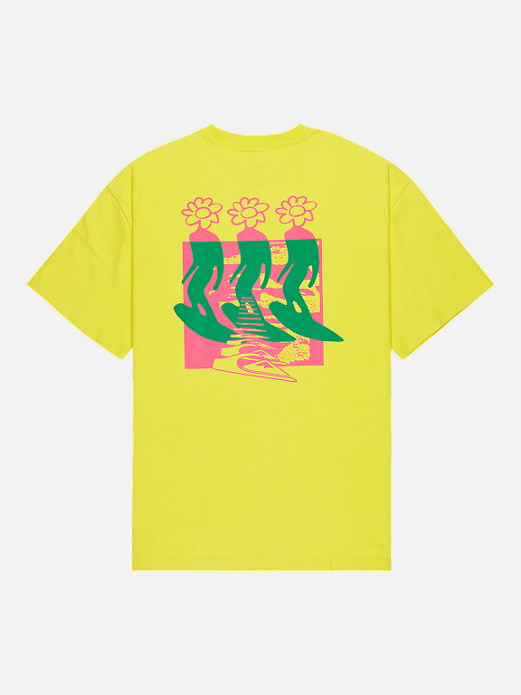 Flowers Surfing - Men Short Sleeve T-Shirt