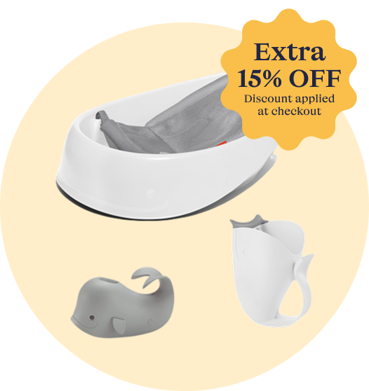 Skip Hop Bathtub Bundle, White