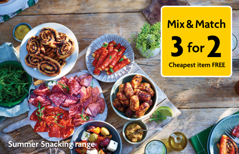 summer snacking range