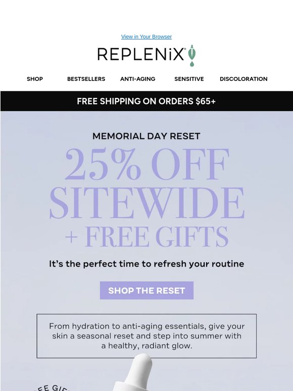 Refresh your routine before the sale ends