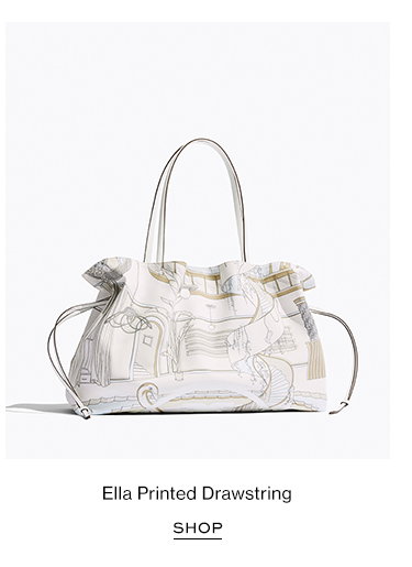 Ella Printed Drawstring