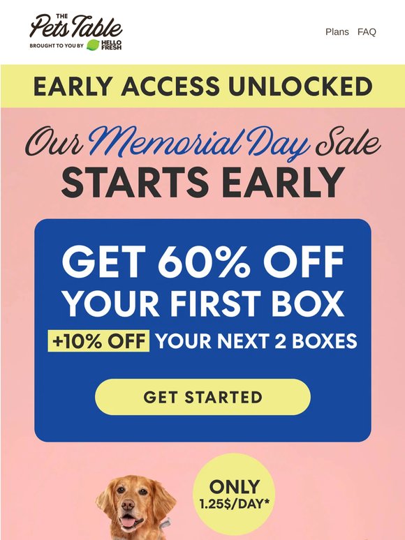 60% OFF quality nutrition your pup deserves