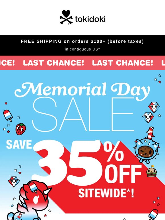 Last Chance! 🎆 Grab Your Memorial Day DEALS Before Gone! 🎉