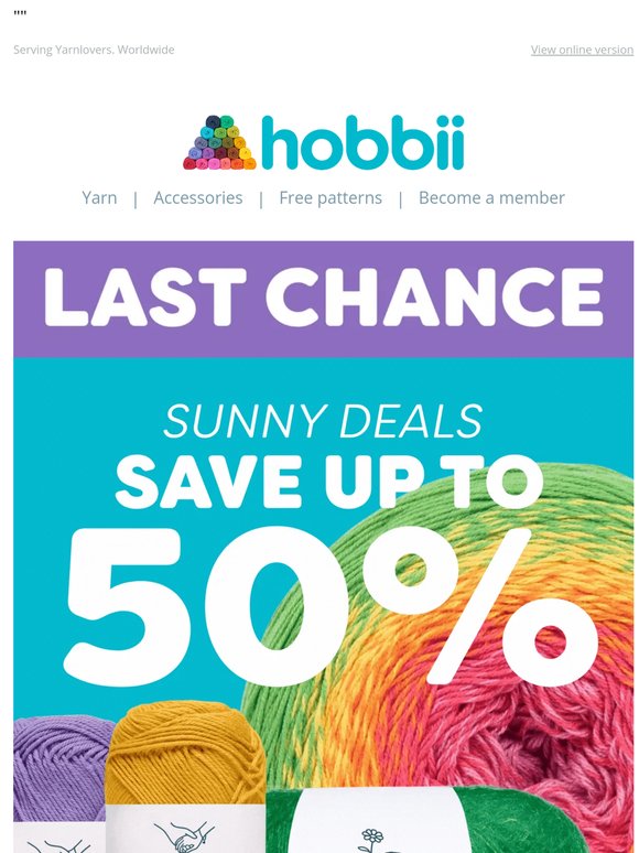 The Sunny Deals end TONIGHT ⏳