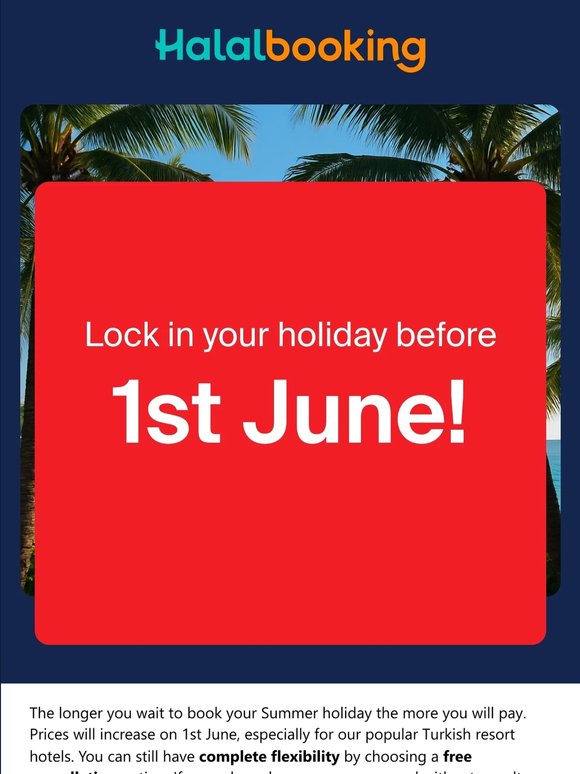 Prices increase 1st June!
