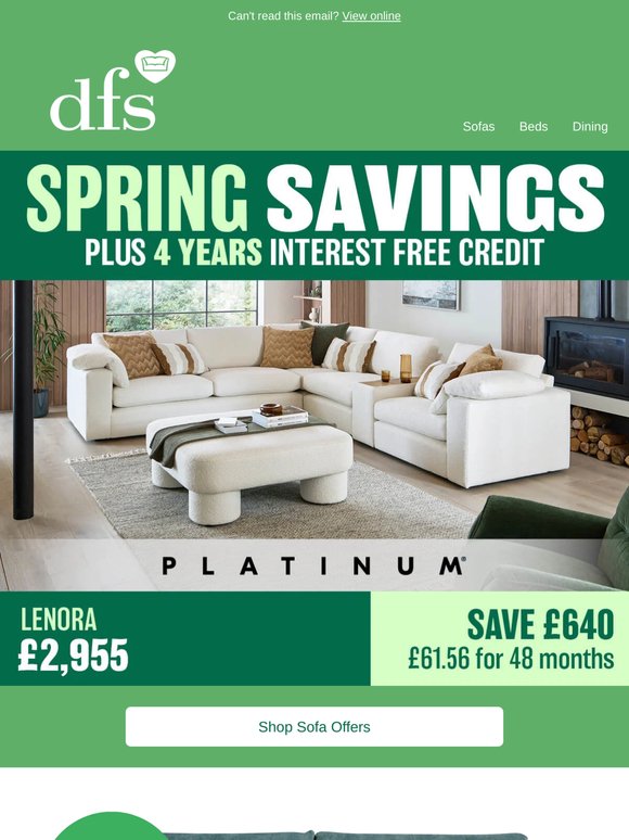 TICK-TOCK! These Spring Savings end soon! ⏰