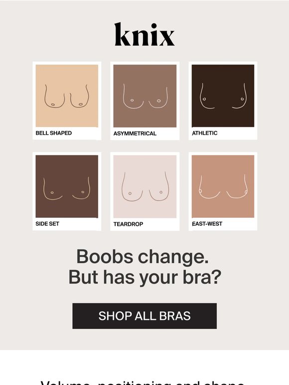 Most flattering bra for your breast shape ➡️