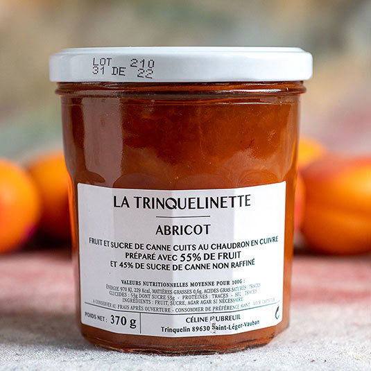 La Trinquelinette Apricot Jam